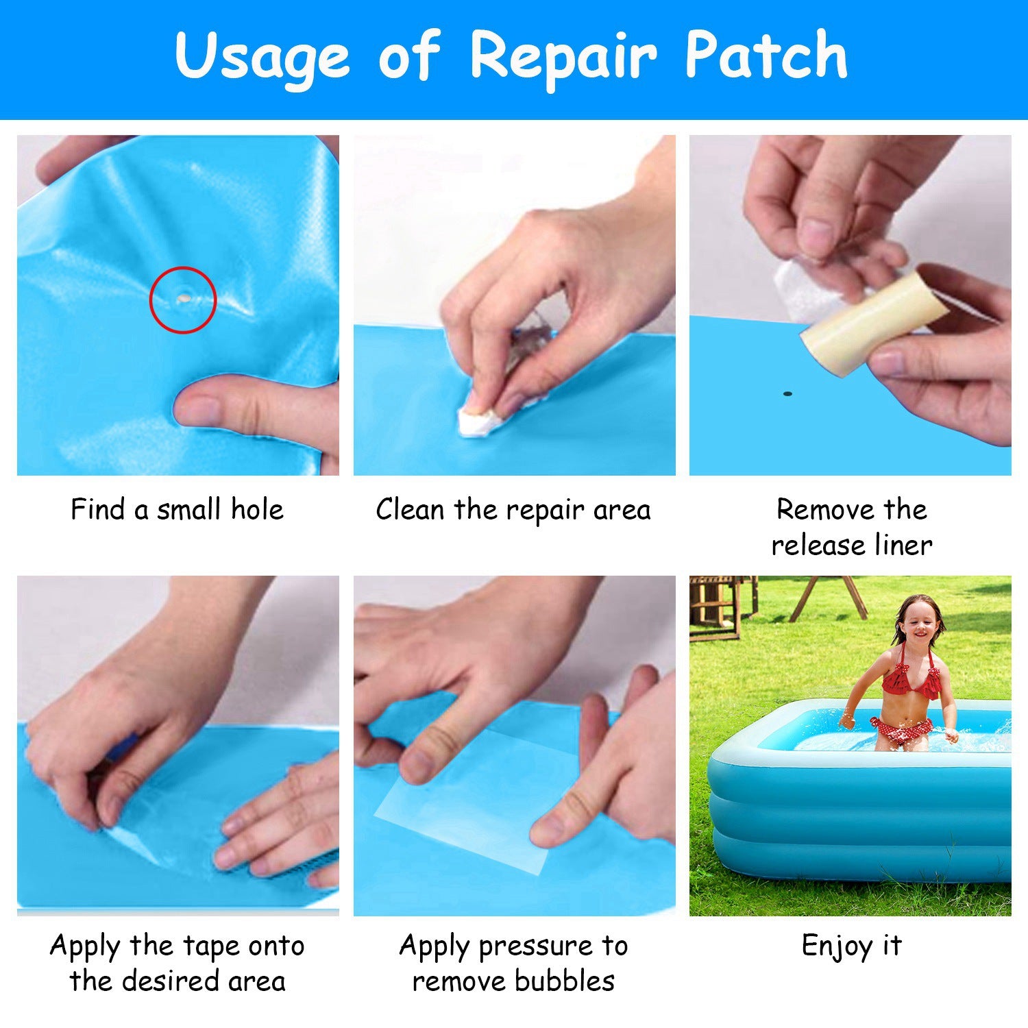 1Pc Inflatable Swimming Pools Family Swim Play Center Pool Blow Up Kiddie Pool For Family Inflatable Lounge Pool For Kids 120x72x24in